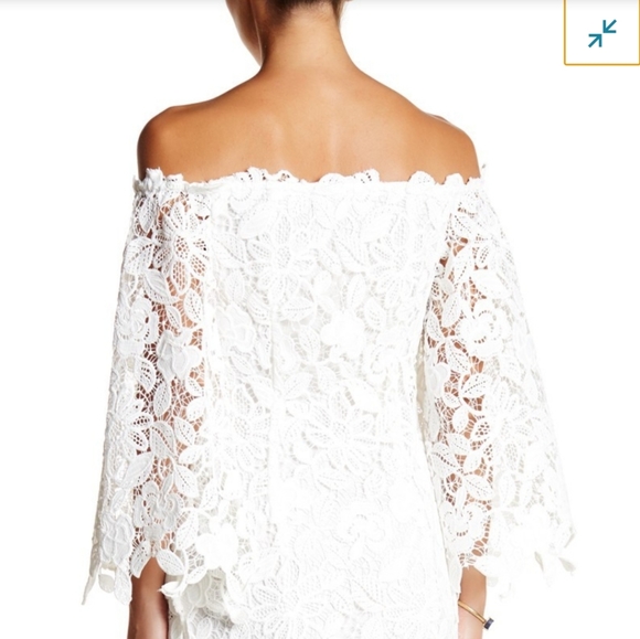 Free People white lace dress, sz 6 - Picture 3 of 8